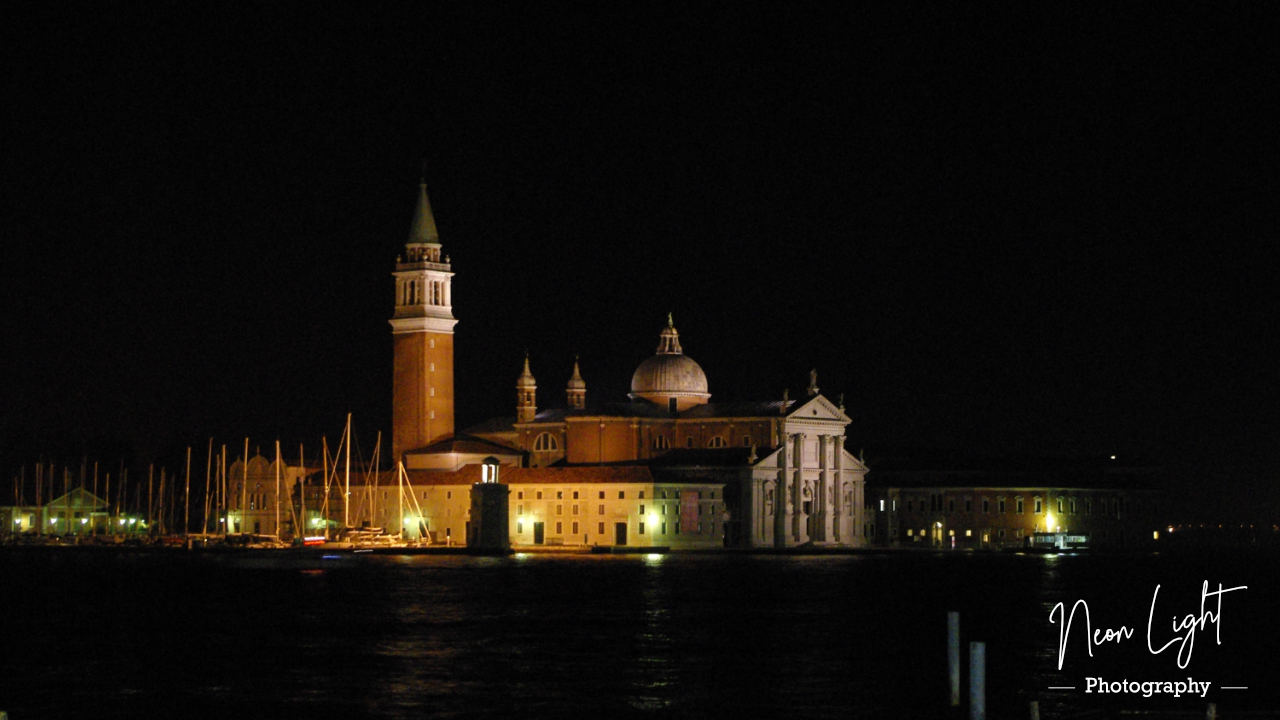 Across The Bay in Venice By Night