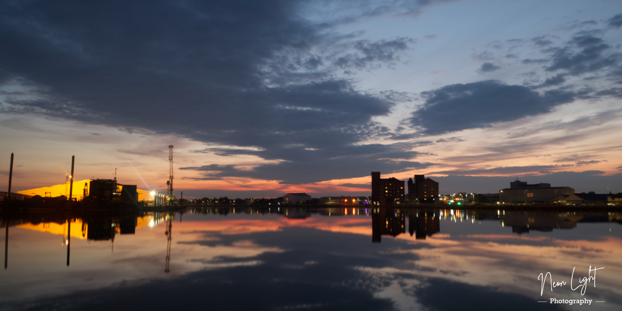 West Float Reflections at the Birkenhead Docks