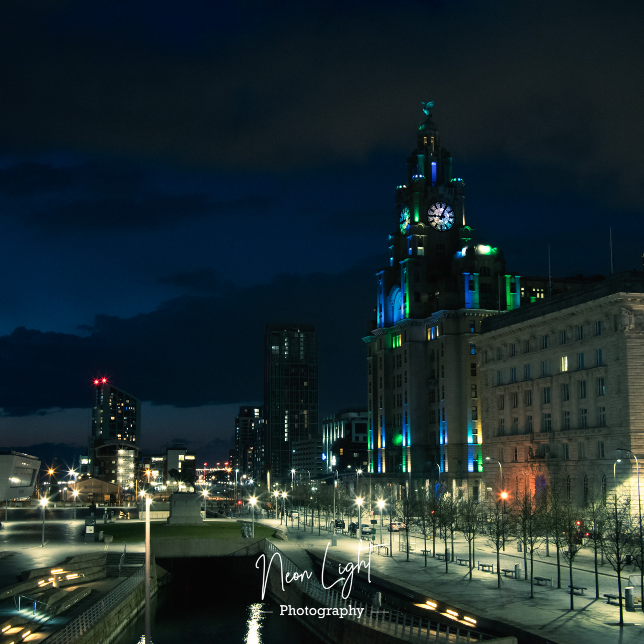 A Colourful Liver Buildings