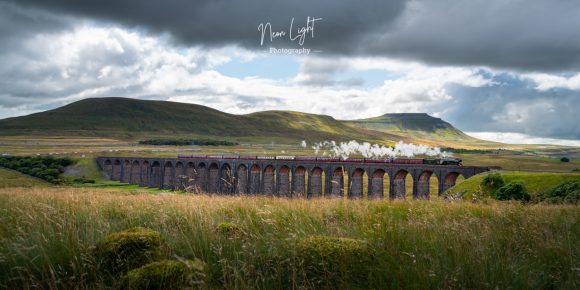 Flying Scotsman at Ribblehead Framed Print - Image 2