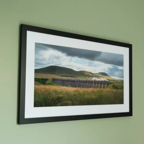 Flying Scotsman at Ribblehead Framed Print