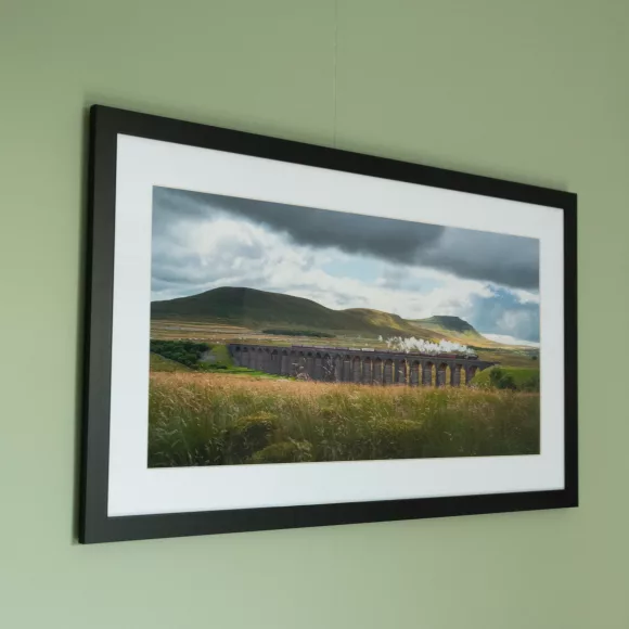 Flying Scotsman at Ribblehead Framed Print