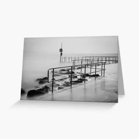 Tidal Flow Greetings Card